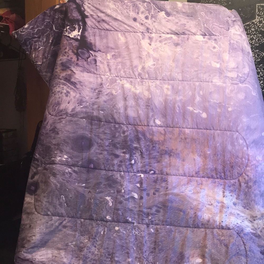 Lavender comforter